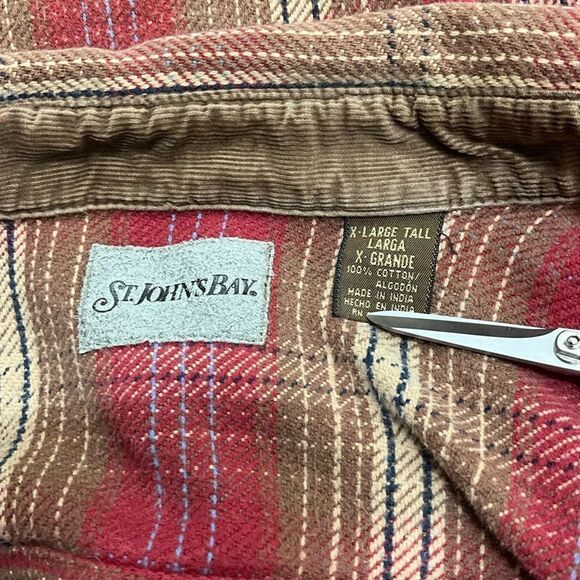 ST. JOHNS BAY Heavyweight Flannel Shirt - Picture 4 of 4